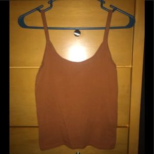 Burnt orange tank top!